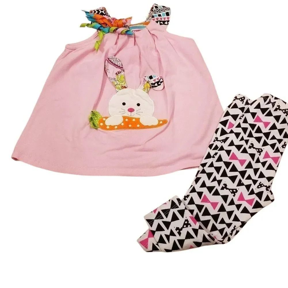 Bunny pants outfitā12 months